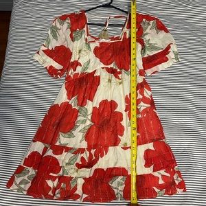 Band of Gypsies Red Floral Dress